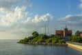 The Lighthouse of Cape Vente, Nemunas Delta, Lithuania.